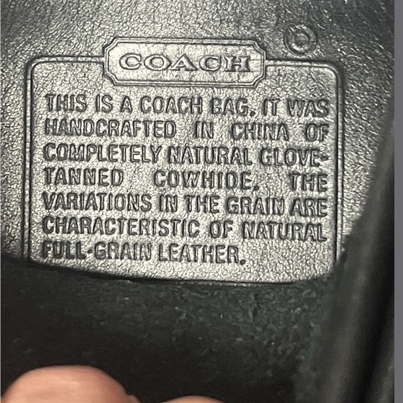 Vintage Coach Leather Rambler Bag F040 9061 - Picture 13 of 15